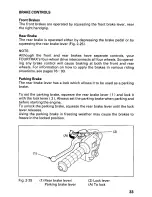 Preview for 39 page of Honda TRX350FE fourtrax 350 4x4 ES Owner'S Manual