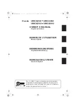 Preview for 2 page of Honda umc425 Owner'S Manual