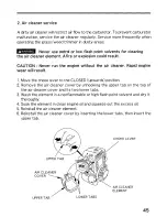 Preview for 46 page of Honda UMK425U Owner'S Manual