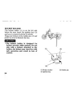 Preview for 42 page of Honda V-TWIN CUSTOM Owner'S Manual