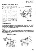 Preview for 21 page of Honda WB20X Owner'S Manual