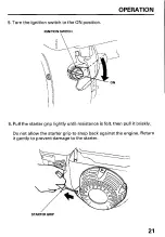 Preview for 23 page of Honda WB20X Owner'S Manual