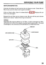 Preview for 35 page of Honda WB20X Owner'S Manual