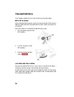 Preview for 58 page of Honda WDP20X Owner'S Manual