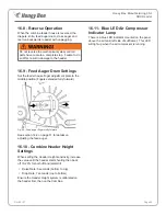 Preview for 65 page of Honey Bee AirFLEX SDX 225 Operator'S Manual