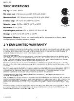 Preview for 6 page of Honeywell Home RLV3150 User Manual