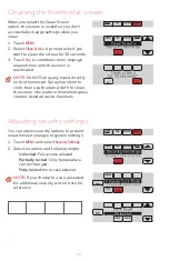 Preview for 16 page of Honeywell Home TH8110R1008 User Manual