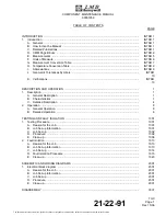 Preview for 17 page of Honeywell 00001059 Amdt B Component Maintenance Manual With Illustrated Parts List