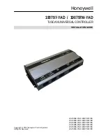 Honeywell 190797-YAD Installation Manual preview