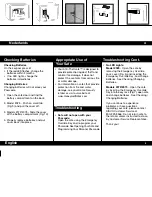 Preview for 5 page of Honeywell 2072 - 1.00 Cubic Foot Anti-Theft Shelf Safe Operations & Installation Manual