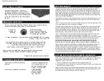 Preview for 4 page of Honeywell 2208 Operation Manual