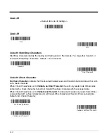 Preview for 52 page of Honeywell 4800dr - Document Camera Barcode Manual