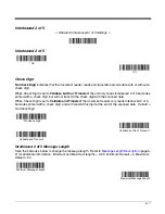 Preview for 55 page of Honeywell 4800dr - Document Camera Barcode Manual