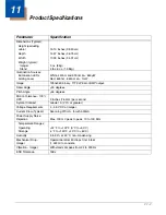 Preview for 121 page of Honeywell 4800dr - Document Camera Barcode Manual