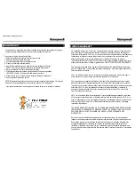 Preview for 4 page of Honeywell 5101 Operation Manual