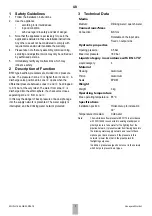 Preview for 3 page of Honeywell BFW112 Operating And Maintenance Manual