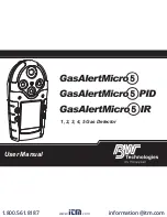 Preview for 1 page of Honeywell BW Technologies GasAlertMicro 5 User Manual