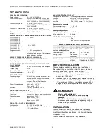 Preview for 2 page of Honeywell CentraLine LYNX LON CLLYUL1012S Product Data