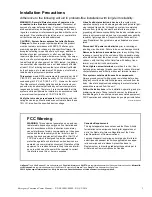 Preview for 3 page of Honeywell ECC-50/100 Instruction Manual