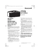 Honeywell ENVIRACAIRE HTT-022 Instructions Manual preview