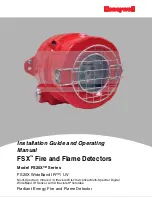 Honeywell FS20X Series Installation Manual And Operating Manual preview