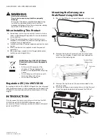 Preview for 2 page of Honeywell GW-1000-WE Mounting Instructions