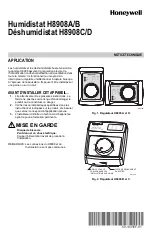 Preview for 9 page of Honeywell H8908A Installation Instructions Manual