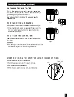 Preview for 9 page of Honeywell HDH-125 Owner'S Manual