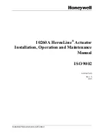 Honeywell HercuLine 10260A Installation, Operation And Maintenance Manual preview