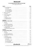 Preview for 14 page of Honeywell HS-700 Description And Installation Manual