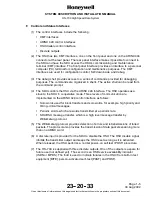 Preview for 27 page of Honeywell HS-700 Description And Installation Manual