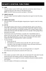 Preview for 23 page of Honeywell HWAC-1217S Installation And Operation Manual