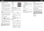 Preview for 4 page of Honeywell HZ110E Operation Instructions Manual