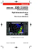 Honeywell KMD 550/850 Pilot'S Manual Addendum preview