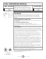 Preview for 8 page of Honeywell MHU50 Conversion Manual