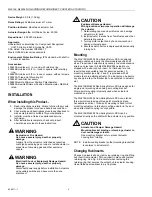 Preview for 4 page of Honeywell ML6194 Product Data