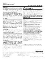 Preview for 6 page of Honeywell ML7984B User Manual