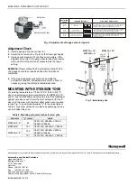 Preview for 4 page of Honeywell MP953A Product Data