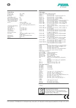 Preview for 7 page of Honeywell PEHA D CDH8U5 Installation And Commissioning Instructions