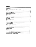 Preview for 2 page of Honeywell Pentax Spotmatic II User Manual