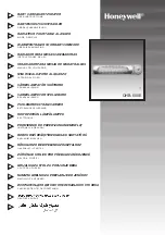 Preview for 1 page of Honeywell QHB-600E User Instructions