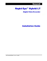 Honeywell Rapid Eye Hybrid LT Installation Manual preview