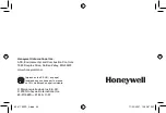 Preview for 36 page of Honeywell RCWL2205 Installation Instructions Manual