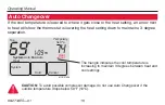 Preview for 18 page of Honeywell RET97 Operating Manual