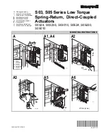 Preview for 1 page of Honeywell S03 Series Mounting Instructions