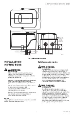 Preview for 3 page of Honeywell SLATE Series Installation Instructions Manual