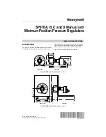 Preview for 1 page of Honeywell SP907B Installation Instructions Manual