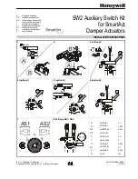 Honeywell SW2 Installation Instructions preview