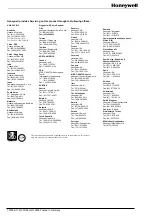 Preview for 262 page of Honeywell SYA14 Series Manual