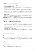 Preview for 4 page of Honeywell SYNC WIRELESS ELECTO User Instructions